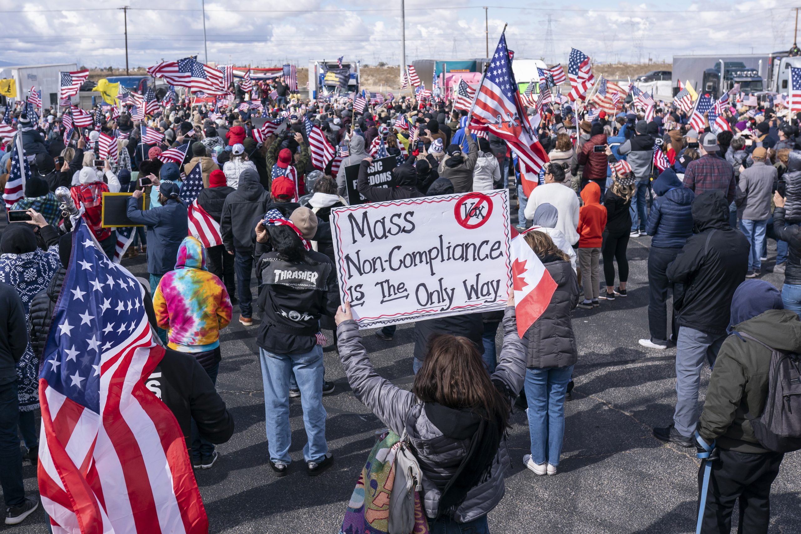 Truck Convoy California