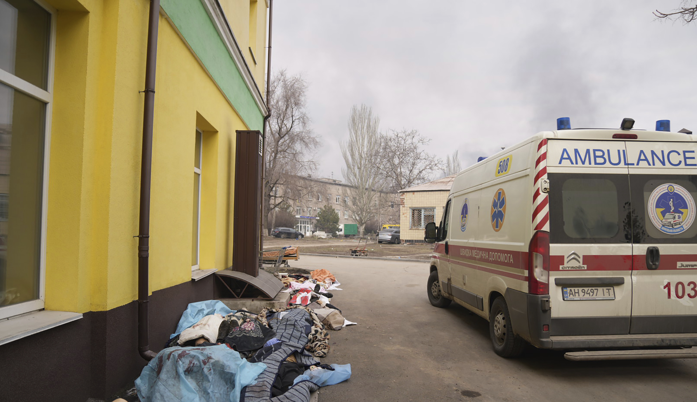 Russia targeted hospitals and journalists from the beginning, White House says