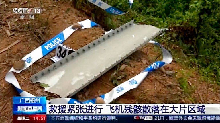 No survivors found in wreckage of crashed Chinese airliner