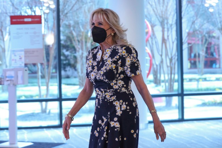 Bomb threat closes first lady Jill Biden’s community college