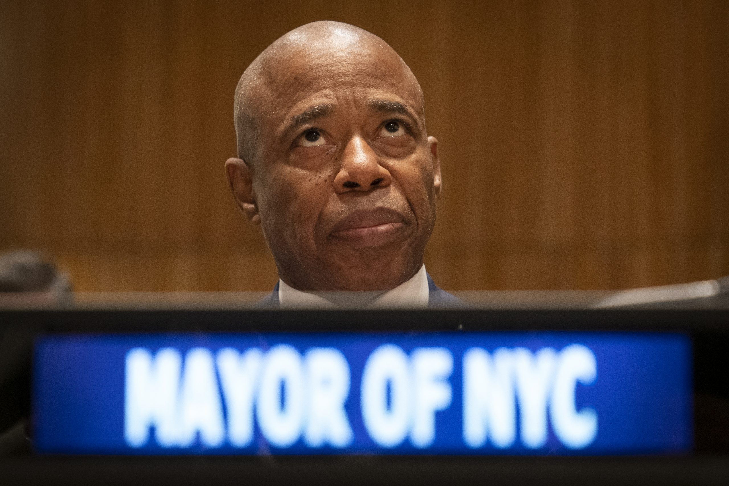 Eric Adams’s changing record on immigrants in New York