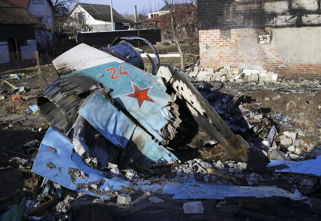 Russian forces near Kyiv and Chernihiv have completely withdrawn, Pentagon says
