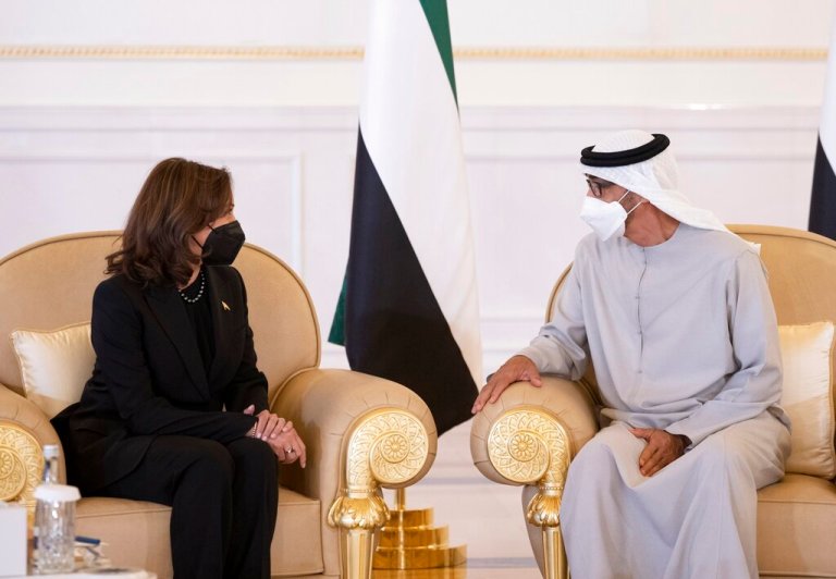 Harris condolence trip doubles as outreach to oil-rich United Arab Emirates