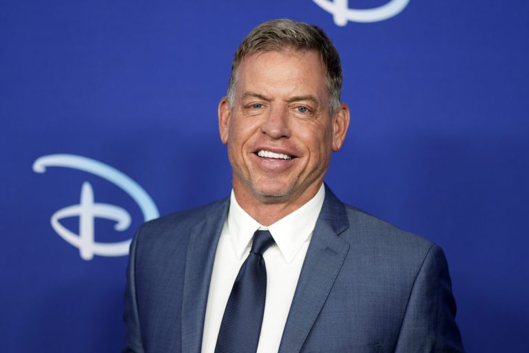 WATCH: Troy Aikman slammed for ‘take the dresses off’ comment during football game