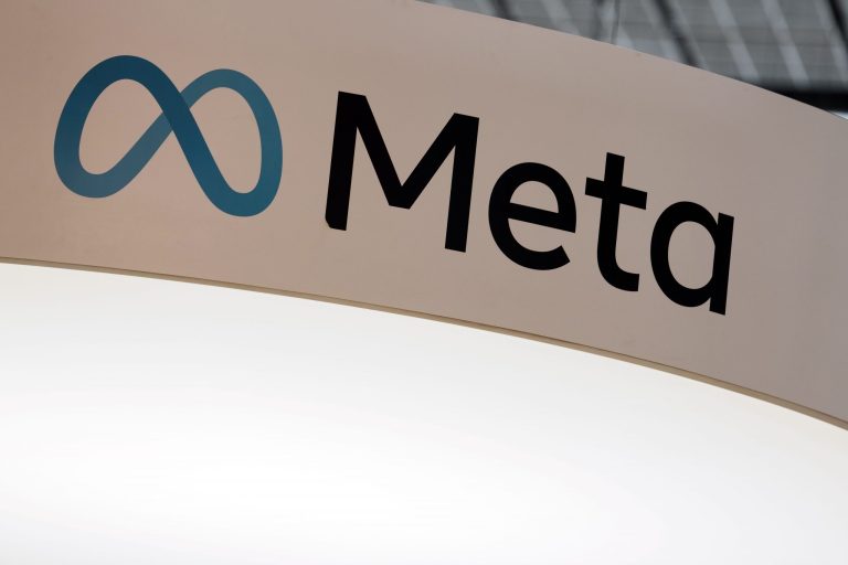 The Meta logo is seen at the Vivatech show in Paris, France, June 15, 2022. The company is 