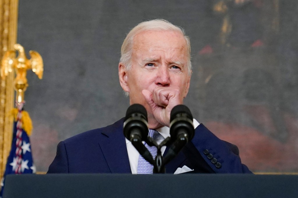 Biden symptomatic again with COVID-19 rebound infection