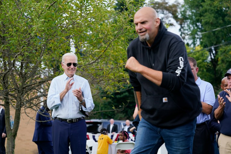 White House punts on questions about Fetterman’s health before Biden visit