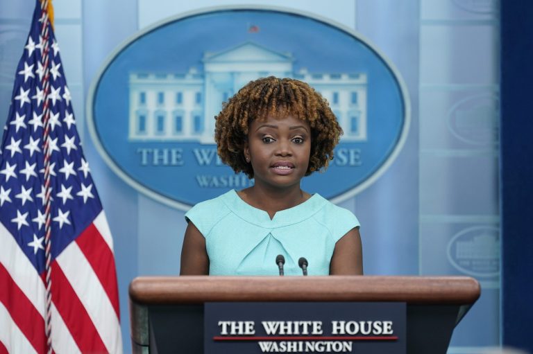 White House press secretary rejects comparing her election skepticism to Trump’s