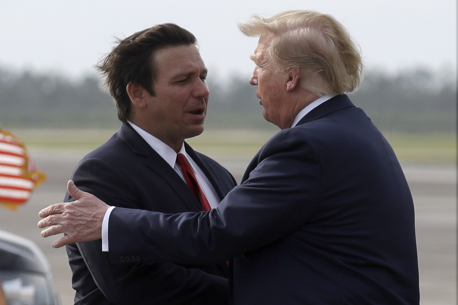 DeSantis credits Trump for boosting his name recognition in new book