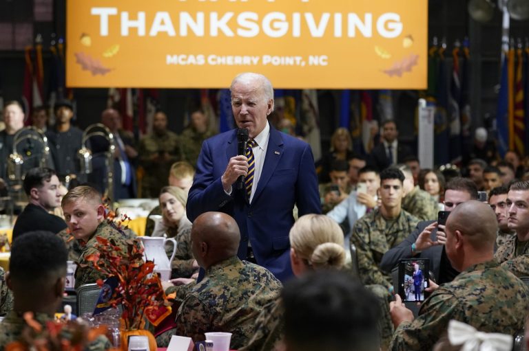 White House releases Thanksgiving dinner talking points touting Biden’s ‘top accomplishments’