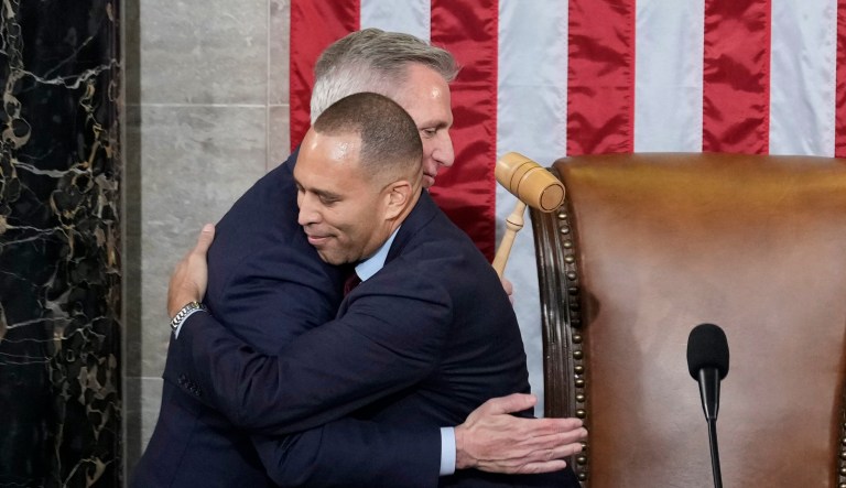 Debt ceiling fight tests Jeffries friendship with McCarthy