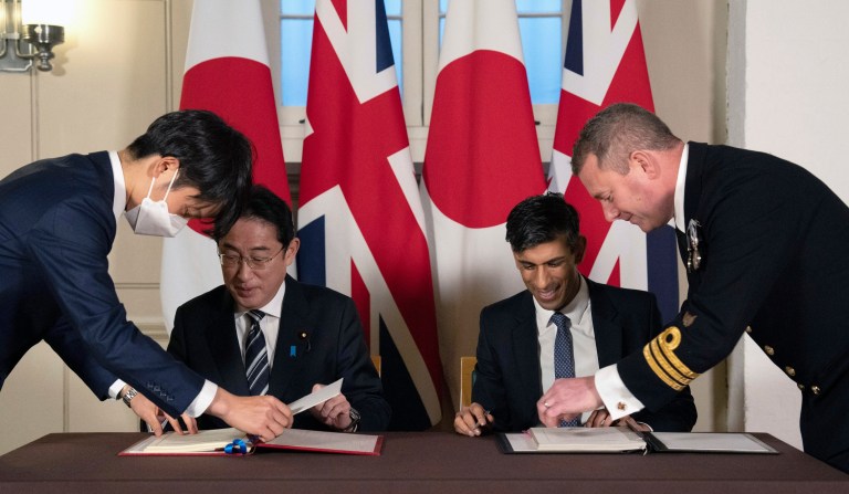 The UK and Japan just boosted deterrence of China