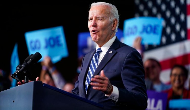 President Joe Biden speaks at the Democratic National Committee Winter Meeting, Friday, Feb. 3, 2023, in Philadelphia.