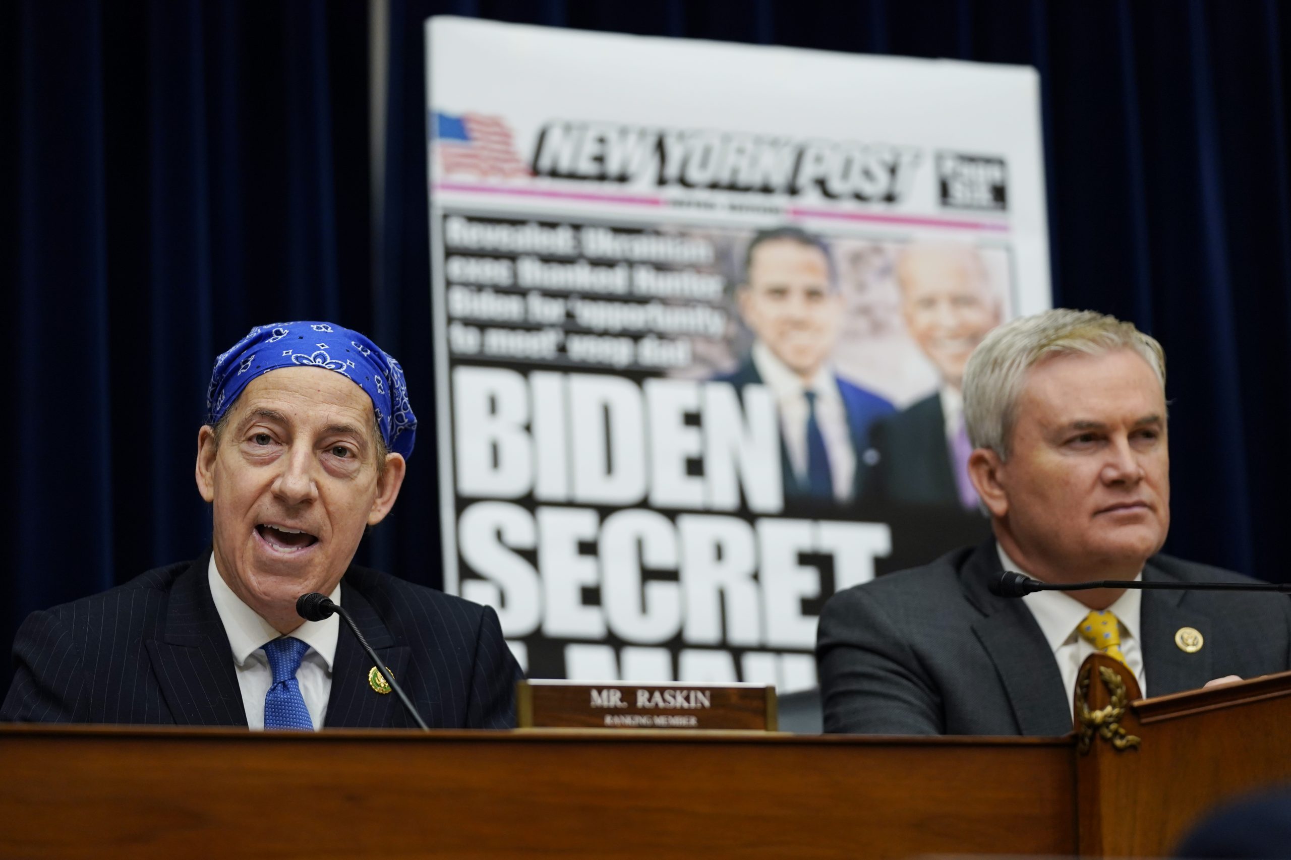 Raskin accuses Comer of withholding information and misrepresenting witnesses