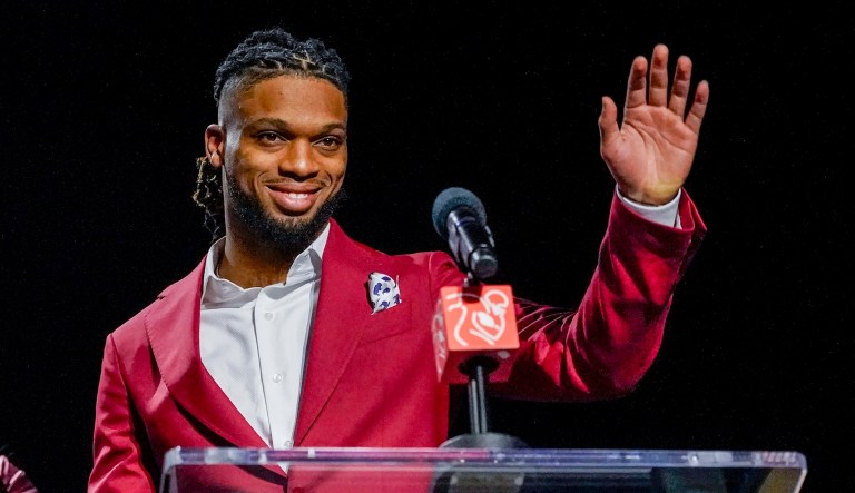 Buffalo Bills’ Damar Hamlin meets Biden at the White House