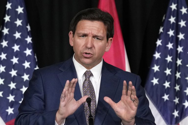 Florida Gov. Ron DeSantis.