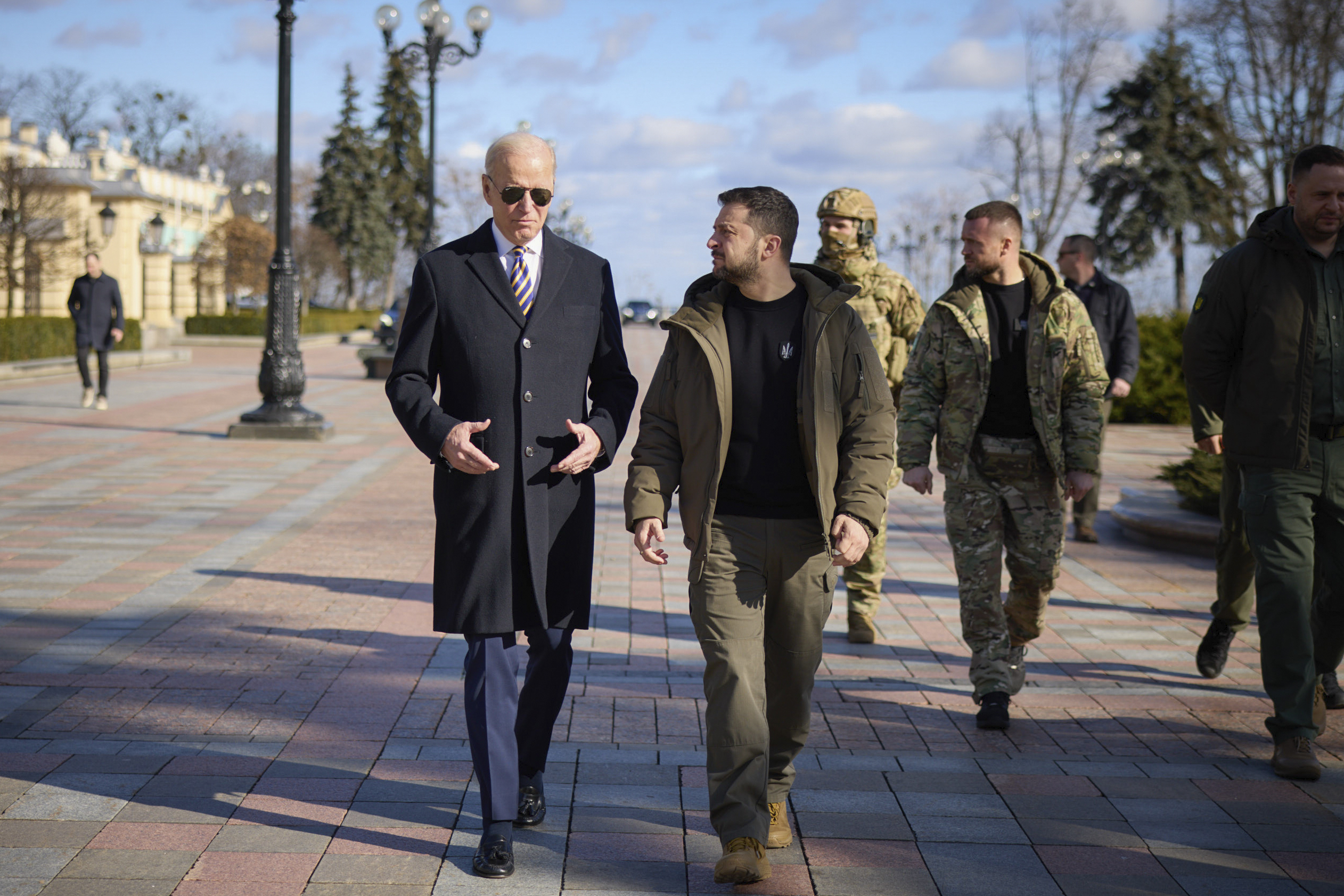 How Biden’s sneaky trip to Ukraine came together