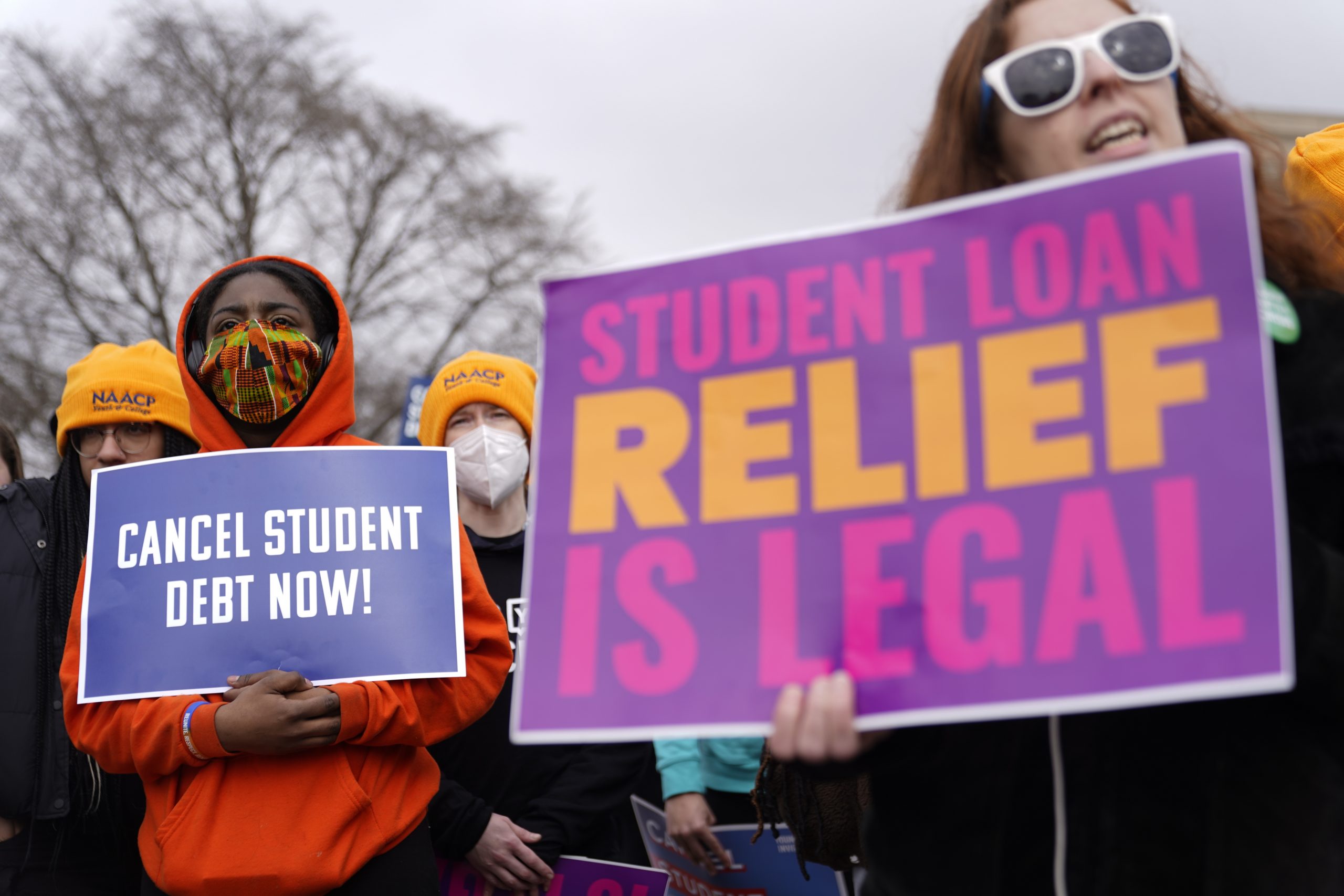 Student borrowers advocate Biden debt relief program amid Supreme Court battle