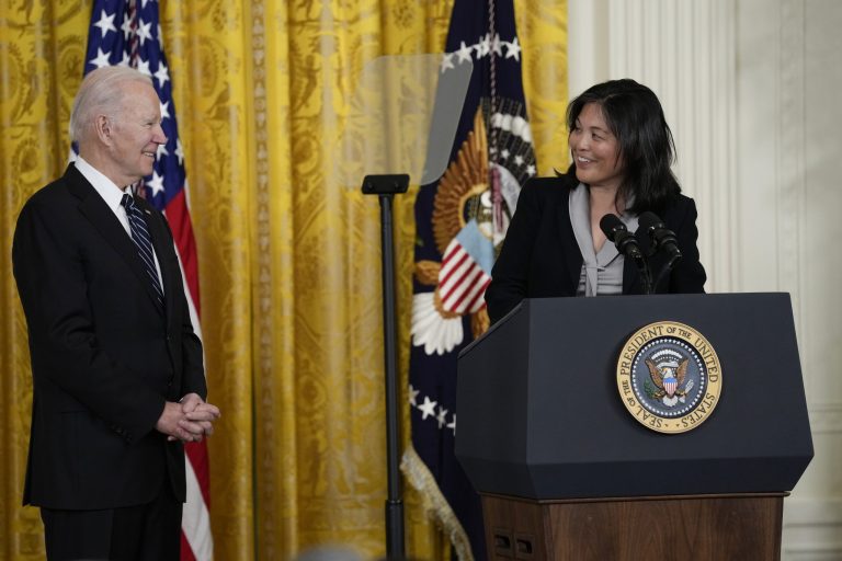 President Joe Biden plans to keep Julie Su in her role atop the Department of Labor indefinitely, despite clear roadblocks on her path to final confirmation in the Senate.
