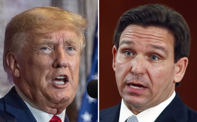 MAGA Inc., a super PAC supporting former President Donald Trump's 2024 White House bid, is running a new television ad attacking Gov. Ron DeSantis (R-FL).