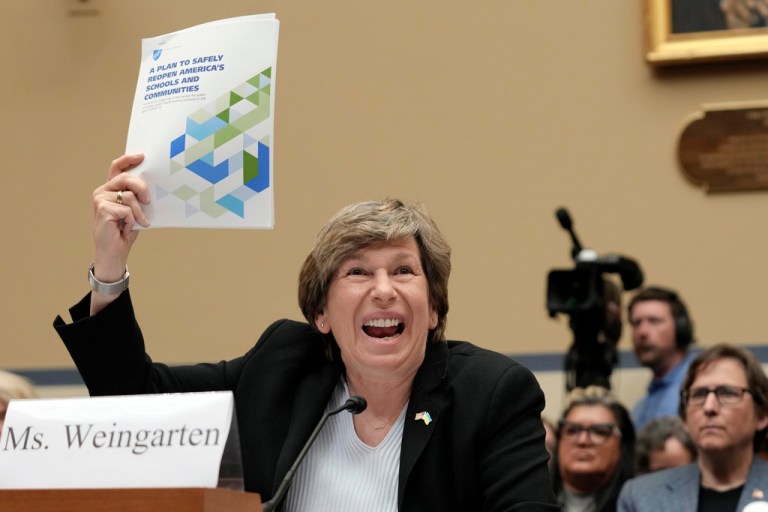 New texts reveal how Randi Weingarten worked behind the scenes to keep schools closed
