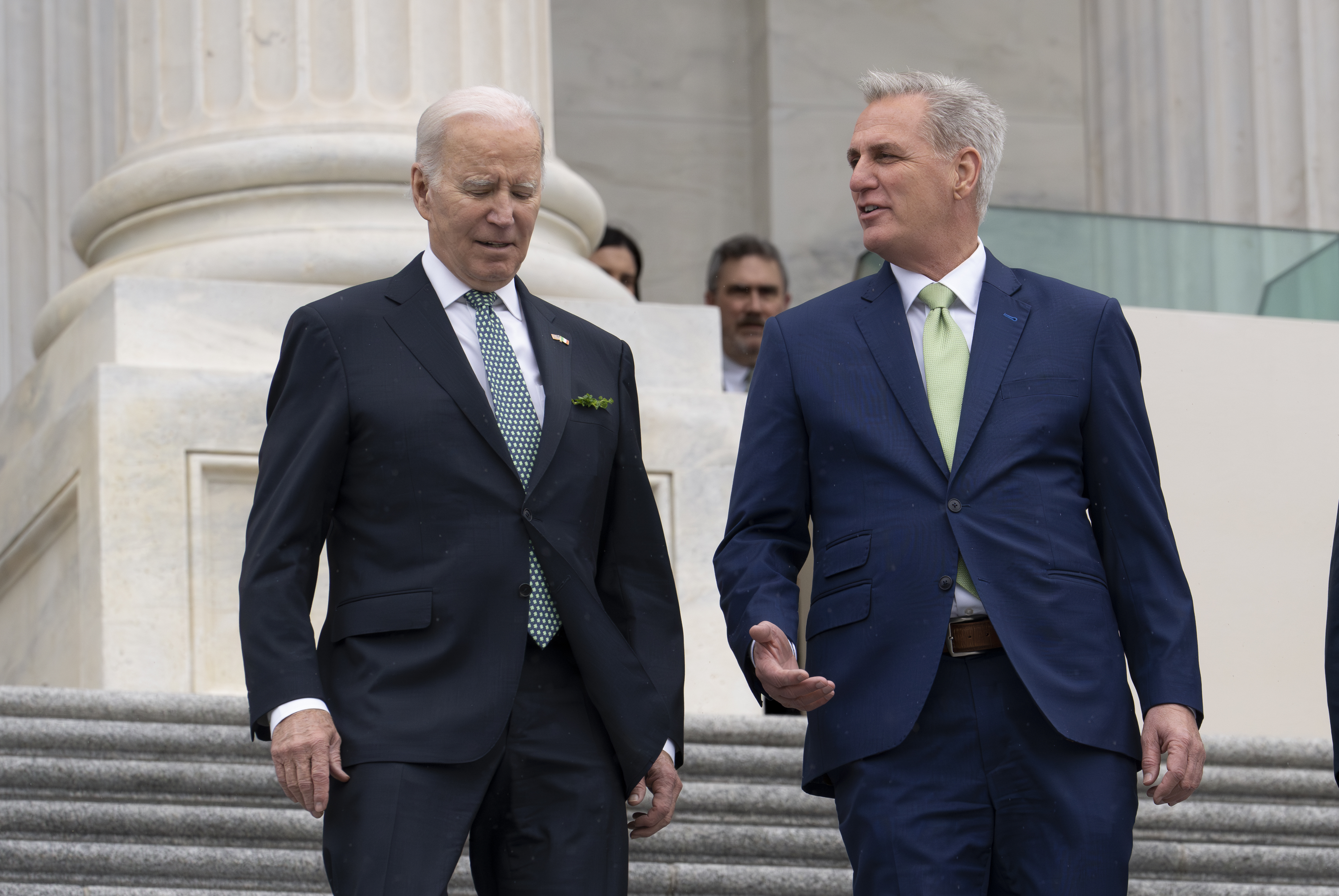 Reporter’s Notebook: Biden tells GOP no default but if they do not his fault