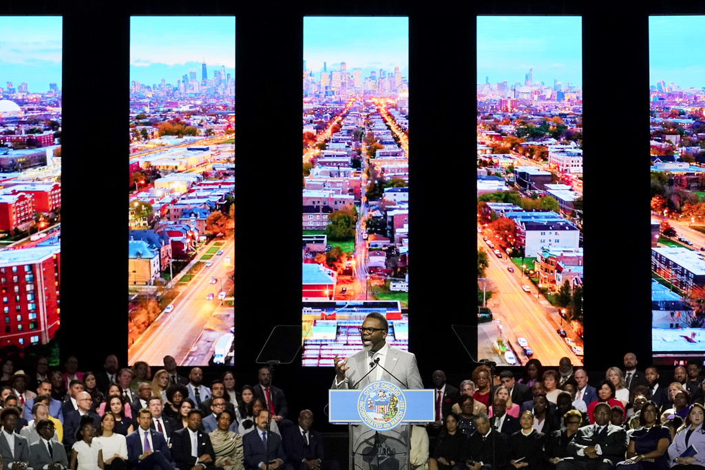 Brandon Johnson inauguration: Chicago’s liberal mayor turns event into diversity celebration