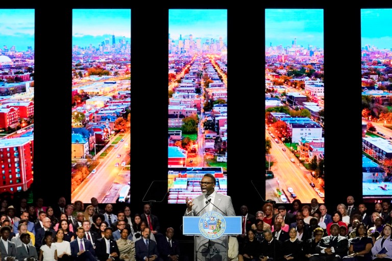 Brandon Johnson inauguration: Chicago’s liberal mayor turns event into diversity celebration