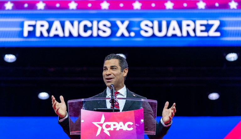 Suarez endorses Trump to help ‘win larger share of Hispanic young voters’