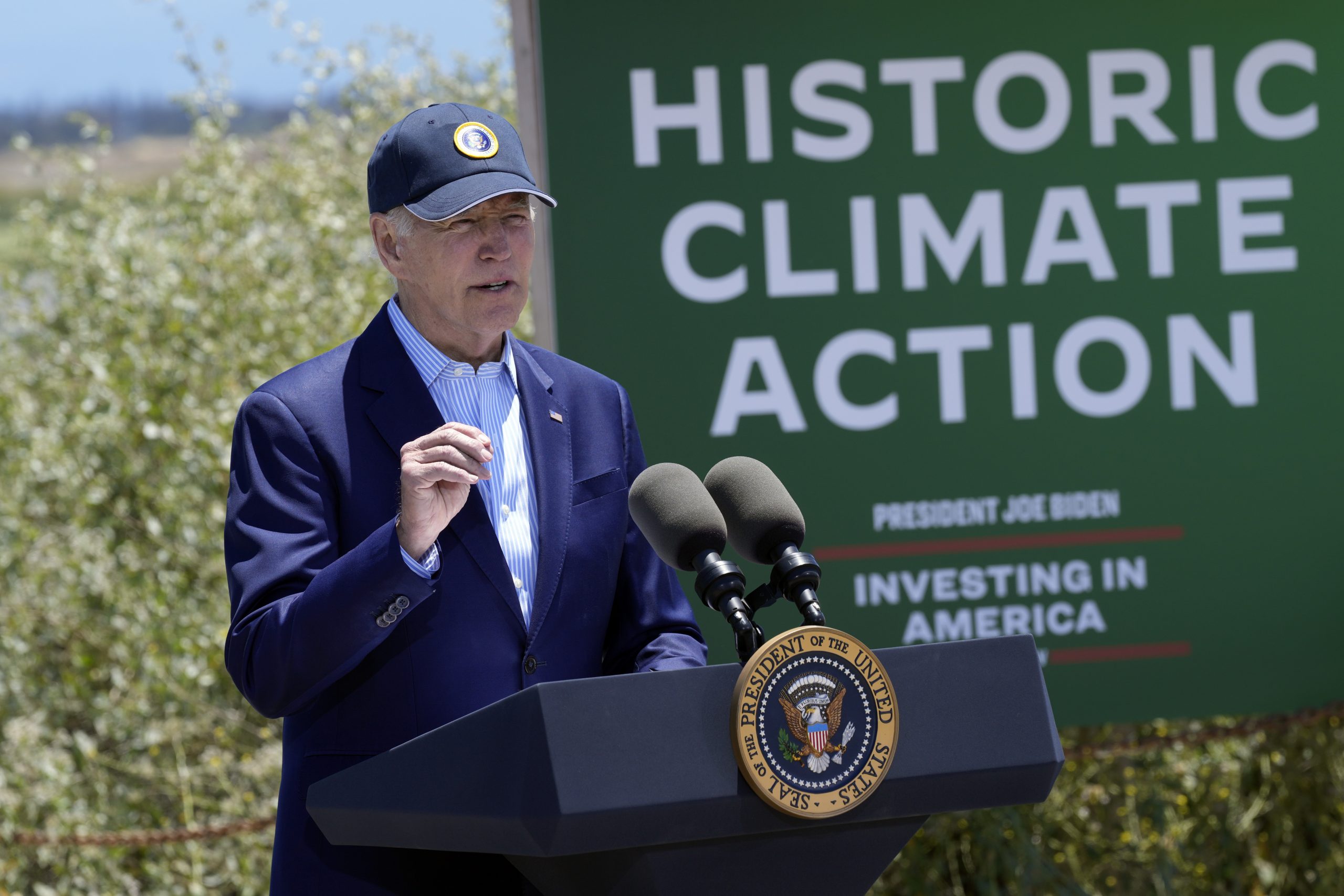 Biden takes heat from both sides over climate change