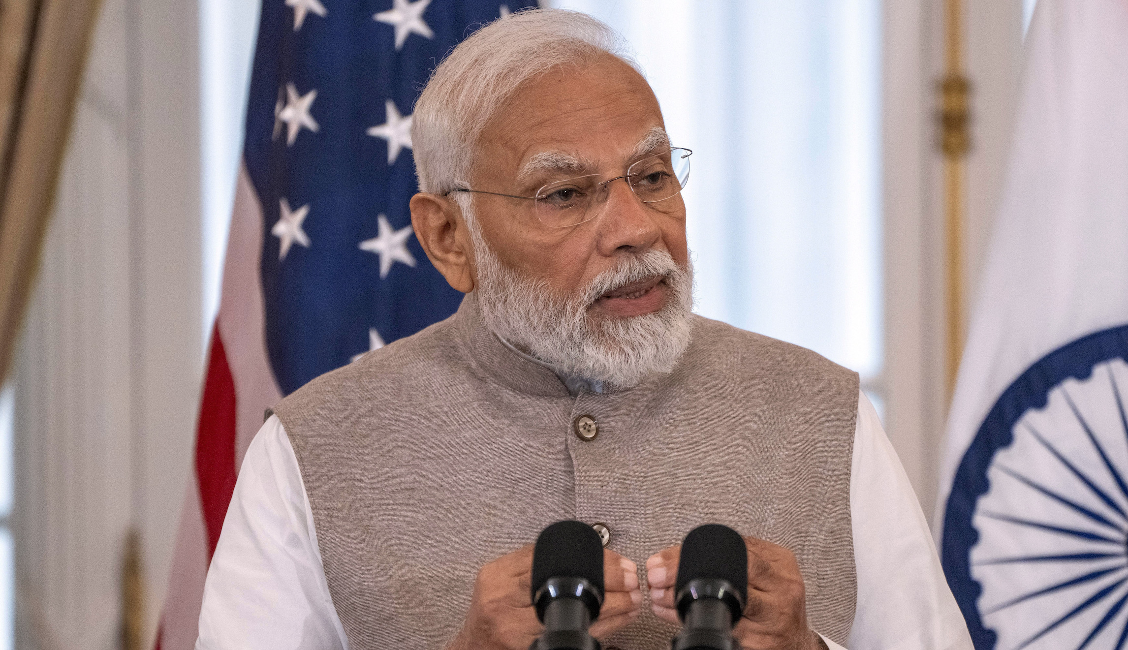 White House condemns harassment of journalist who questioned Indian PM Modi on human rights