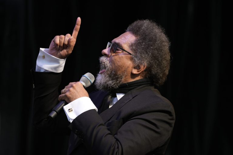 Scholar and activist Cornel West.