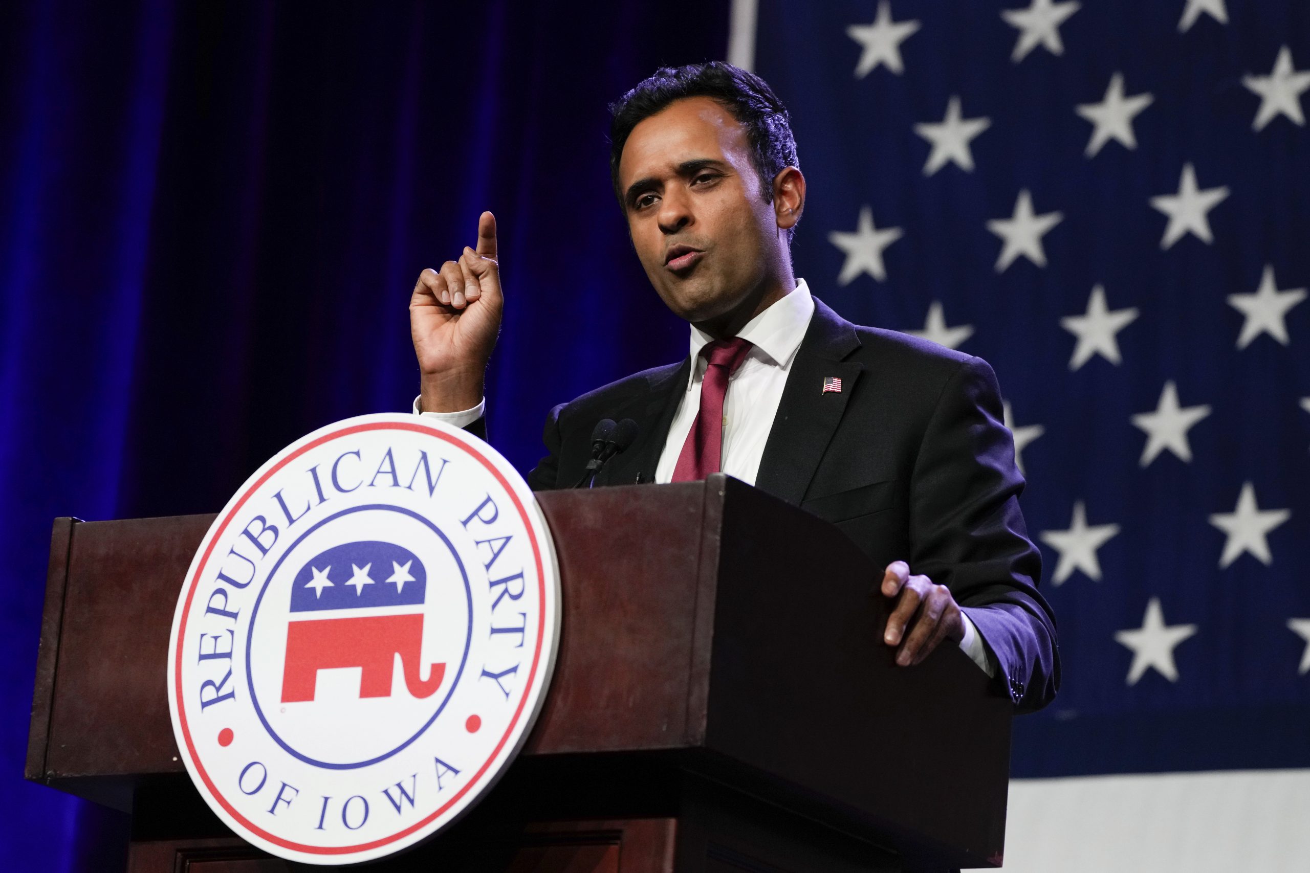 WATCH LIVE: Vivek Ramaswamy speaks about lawsuit against DOJ following Trump indictment