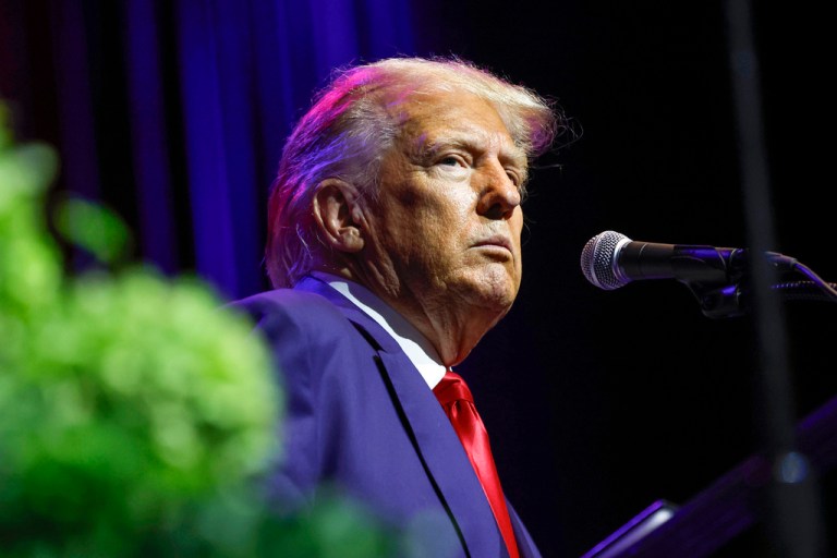 Republican rivals hit Trump on federal spending and debt