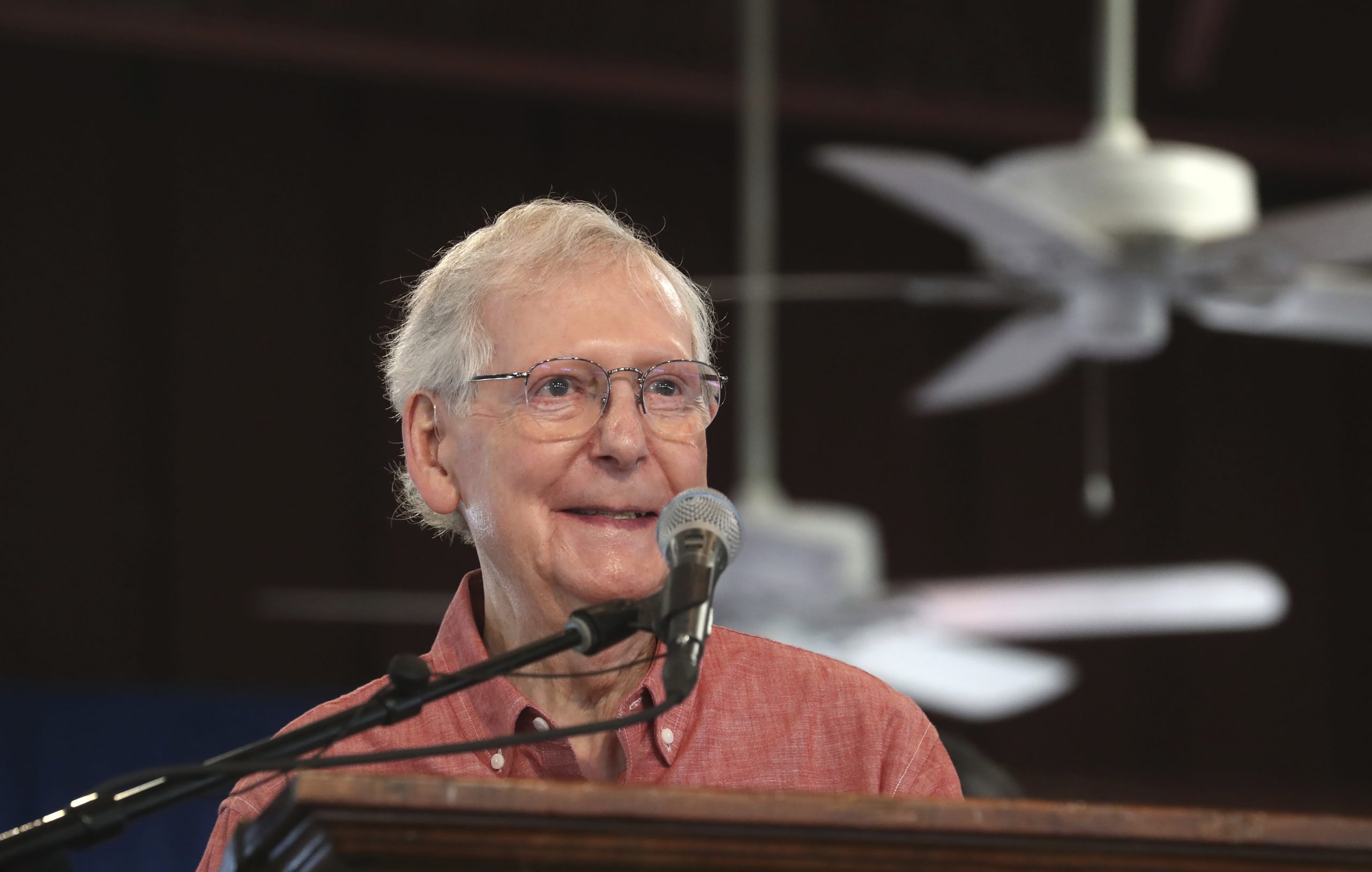 Mitch McConnell says he is not going anywhere ‘anytime soon’ after health scrutiny