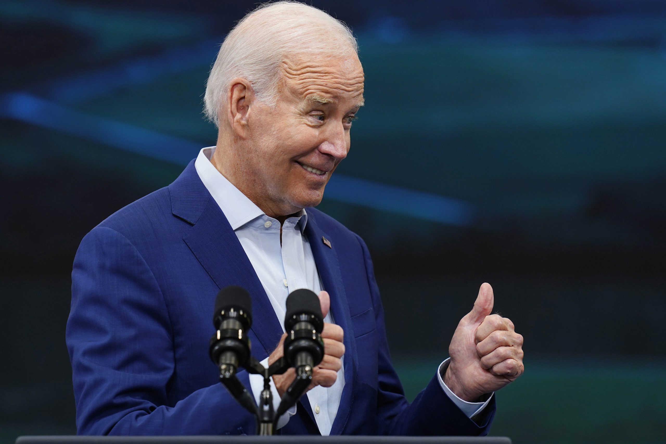 Biden says he’s ‘still pushing’ very hard for stopping all drilling on both coasts