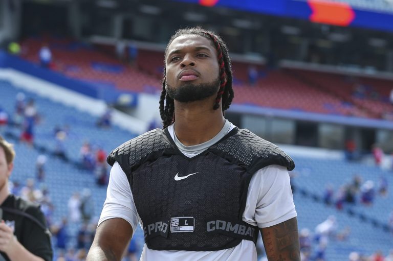 Damar Hamlin returns for first game with Buffalo Bills since injury