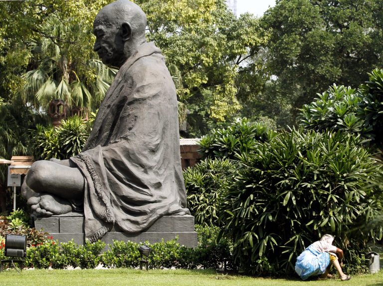 Thousands sign petition to remove ‘racist’ Gandhi statue