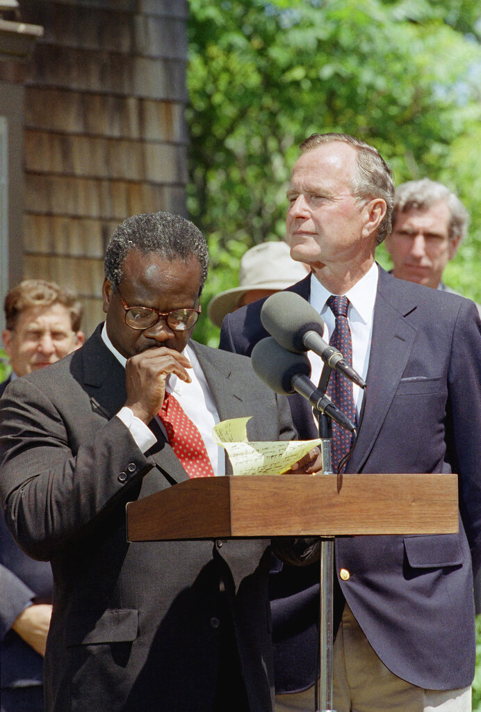 Clarence Thomas, George Bush