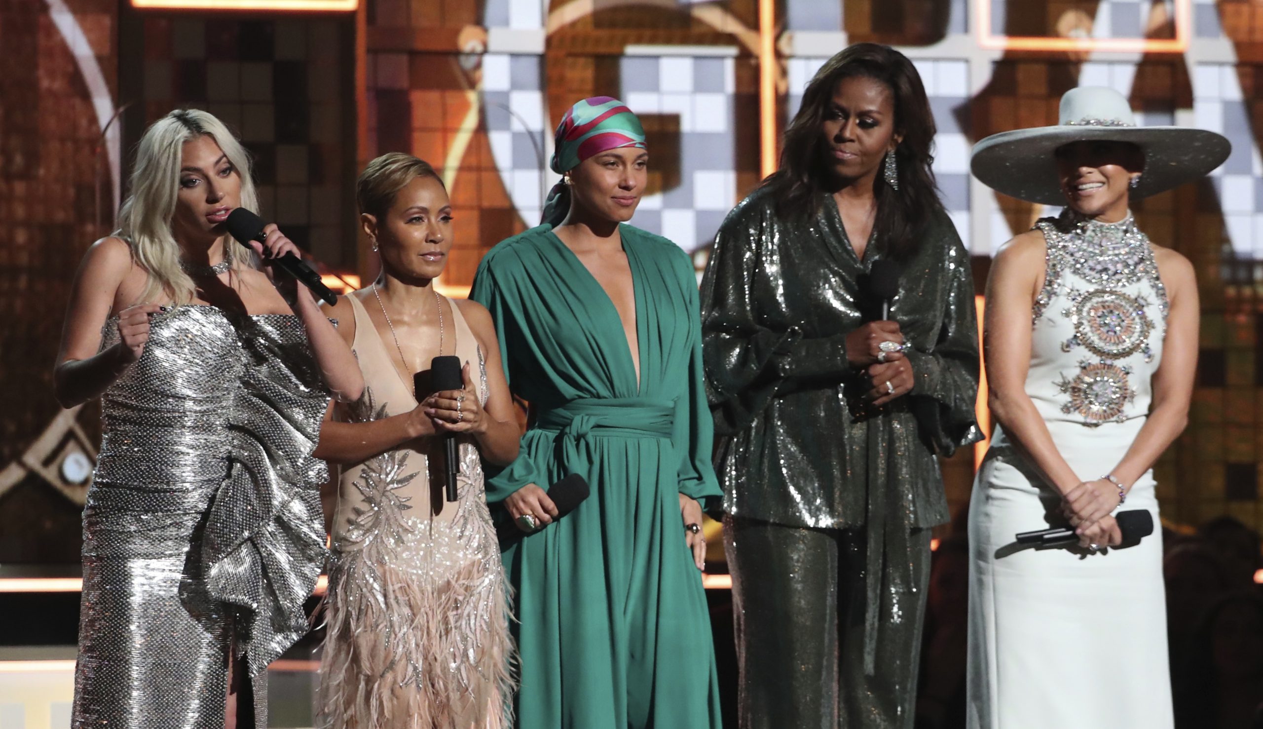 Michelle Obama makes surprise appearance at 2019 Grammys