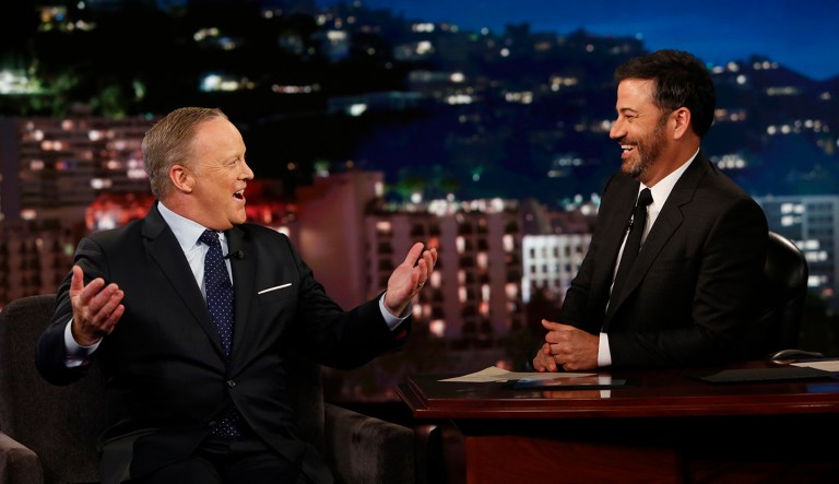 Trump is taking a toll on journalists. (ABC via AP)