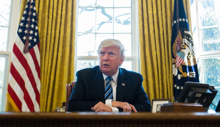 Republican senators pushed back on a pair of tweets from President Trump Thursday morning in which he insulted an MSNBC host's intelligence and appearance. (Graeme Jennings/Washington Examiner)