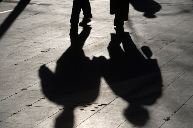 I met a man who asked me for a dollar. 