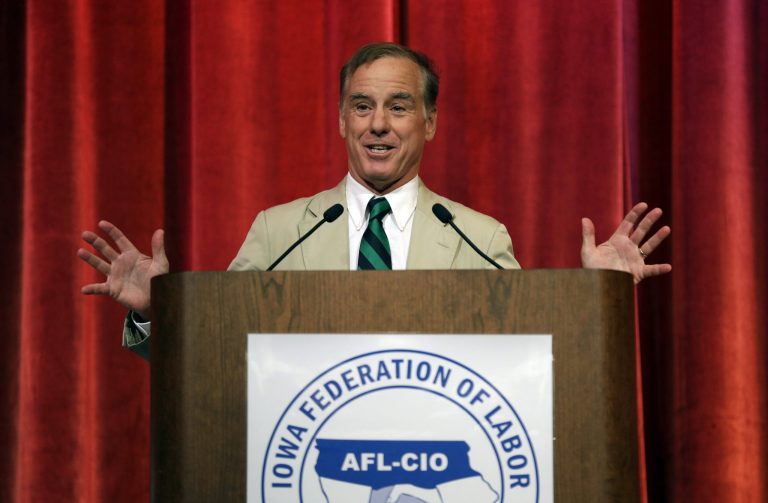 Former Vermont Gov. Howard Dean, who is also a former chairman of the Democratic National Committee, says Clinton has the experience that makes her most qualified to be president.Â (AP Photo/Charlie Neibergall, File)