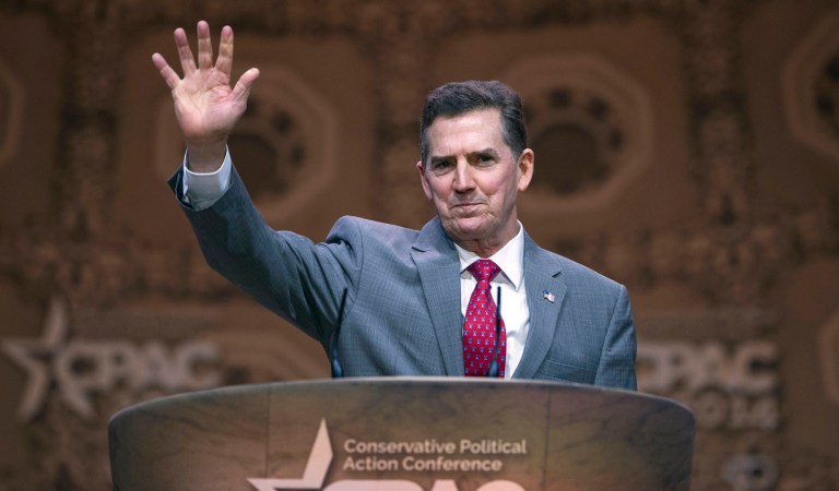 Jim DeMint just got capped and the right wing is still reeling. (AP Photo/Cliff Owen)