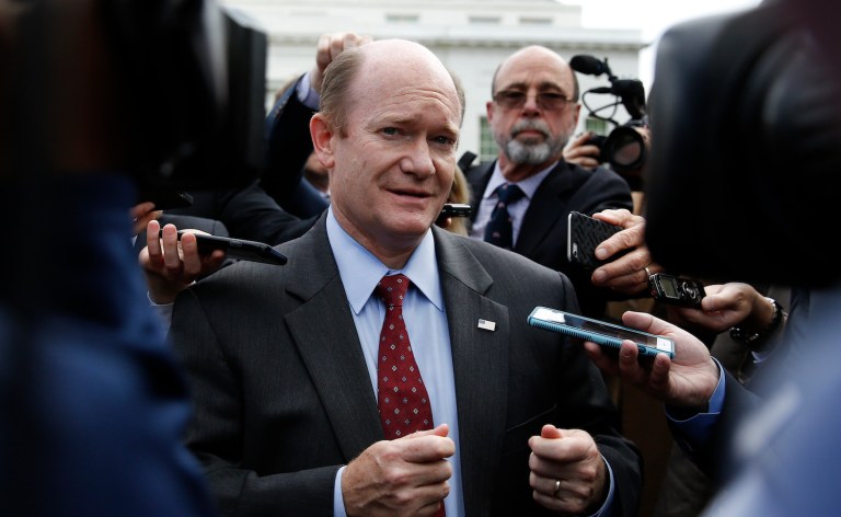 Coons acknowledged that the United States might have to conduct a 