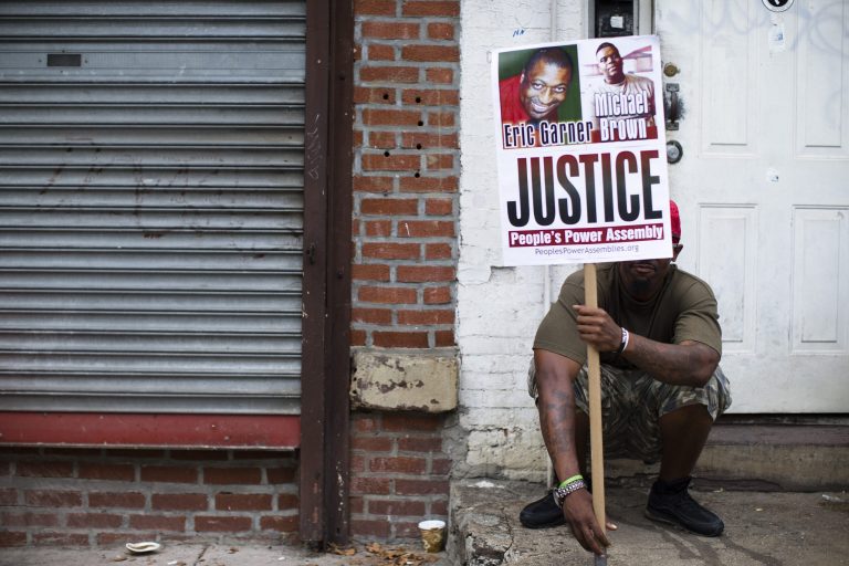Jon Stewart says he was rendered speechless by the Eric Garner decision. (AP Photo)