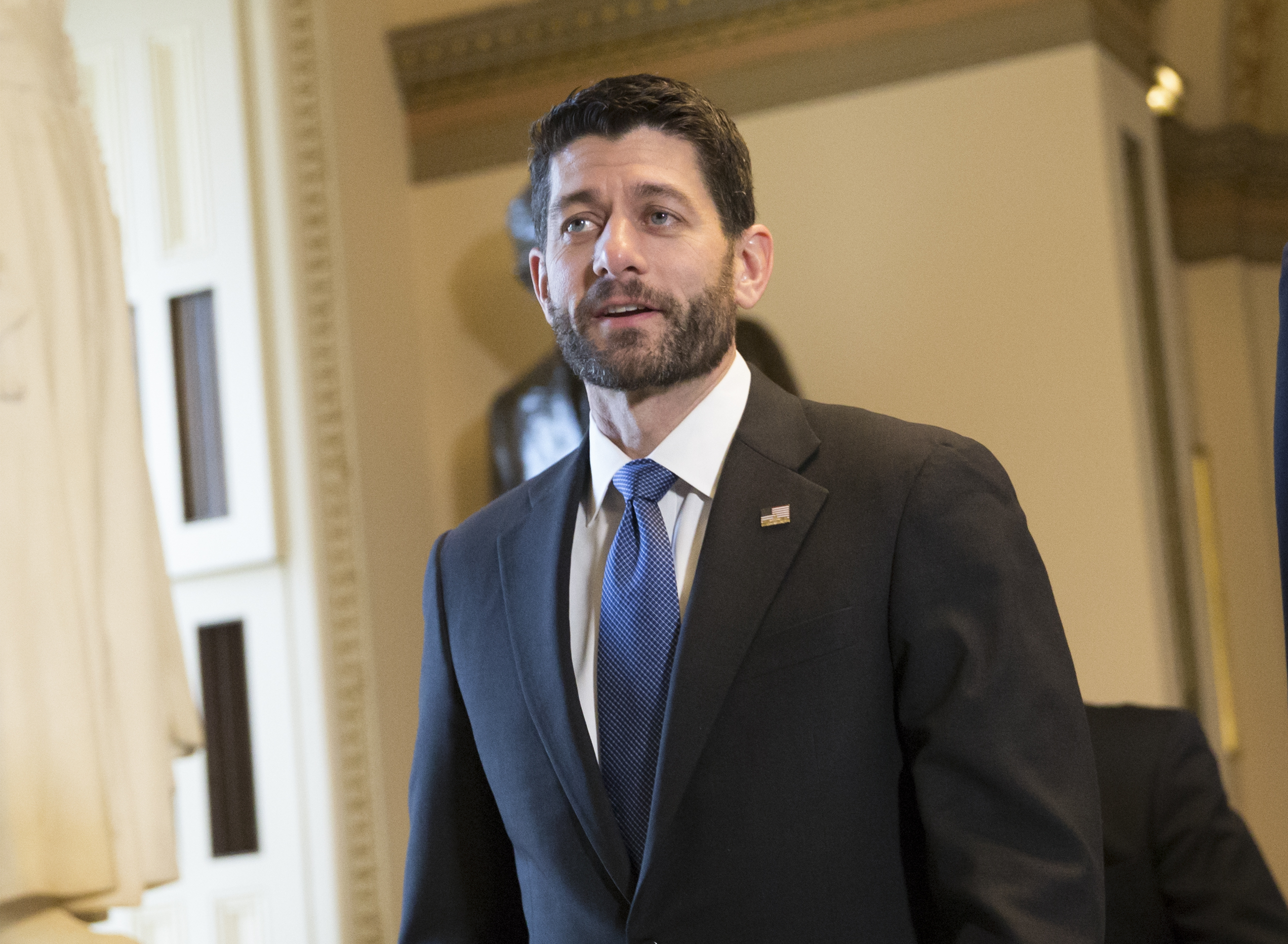 Ryan distances himself from spending bill