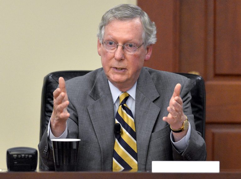 Senate Minority Leader Mitch McConnell, R-Ky., is known in Congress for being a merciless politico. (AP Photo)
