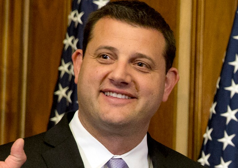 David Valadao has been huddling with constituents in short ten-minute small-group sessions. (AP Photo/Jacquelyn Martin, File)